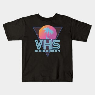 VHS "Extra Quality" #1 Kids T-Shirt